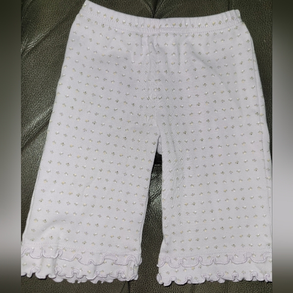 🌸 Vintage Gymboree Bundle 2 Pair Cotton Floral Print Pants Baby Girl 3-6 Months - Picture 6 of 6